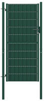 vidaXL Gartentor aus PVC und Stahl 100 x 164 cm Gr&uuml;n
