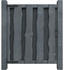 vidaXL Wooden door 100 x 125 cm - grey