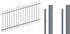 Alberts Metallzaun Chaussee verstellbar zum Einbetonieren 100 cm x 4 m anthrazit (48242612)