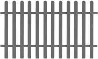 vidaXL Lattenzaun WPC 200x120 cm