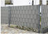 Floraworld Sichtschutzstreifen Classic PP LxH: 2050 x 19 cm grau