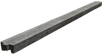 Beckers Betonzaun Rechteck-Oberlatte doppelseitig 206 x 15 x 8 cm grau (8193005)