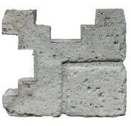 Beckers Betonzaun Eckpfostenkappe Klassik Stein 20 x 10 x 20 cm grau (2767531)