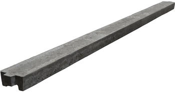 Beckers Betonzaun Rechteck-Oberlatte einseitig 206 x 13 x 8 cm grau (8192999)