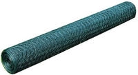 vidaXL Drahtzaun mit PVC-Beschichtung 25x0,75 m Gr&uuml;n