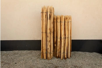 Stiltreu Franz&ouml;sischer Staketenzaun Kastanie 500 x 100 cm