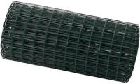 vidaXL Eurozaun Gr&uuml;n 0,4 x 10 m PVC-beschichtetes Eisen