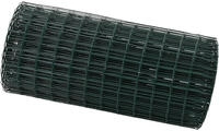 vidaXL Eurozaun Gr&uuml;n 0,6 x 10 m PVC-beschichtetes Eisen