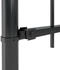 vidaXL Gartenzaun mit Speerspitzen Stahl 5,1 x 1 m (277613) schwarz