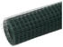 vidaXL Drahtzaun Stahl mit PVC-Beschichtung 10x0,5 m 12 x 12 (143623) grün