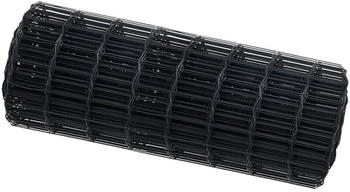 vidaXL Eurozaun 0.4x10 m Stahl (42004594) grau