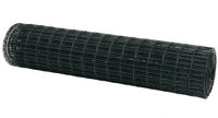 vidaXL Eurozaun 1 x 25m PVC-beschichtetes Eisen Gr&uuml;n