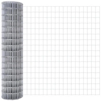 vidaXL Euro-Zaun 1,4x10 m Feuerverzinkter Stahl (42004743)