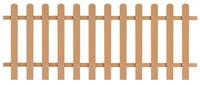 Lattenzaun Wpc 200 X 80 Cm - Vidaxl