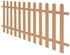 vidaXL Lattenzaun WPC 200 x 80 cm (42823) braun