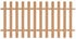vidaXL Lattenzaun WPC 200x100 cm (42824) braun