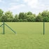 vidaXL Hexagon-Zaun 0,8x25 m Stahl (3353091) grün