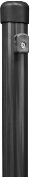 Alberts Zaunpfosten für Maschendrahtzäune anthrazit metallic Ø 34 mm 175 cm Geflechthöhe 125 cm (613303)
