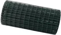 vidaXL Eurozaun 0,6 x 10 m PVC-beschichtetes Eisen Gr&uuml;n