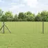 vidaXL Euro-Zaun 0,8x10 m Stahl (42004500) grau