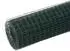 vidaXL Drahtzaun Stahl mit PVC-Beschichtung 25x0,5 m 12 x 12 (143630) grün