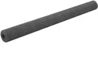 vidaXL Drahtzaun Stahl mit PVC-Beschichtung 25x1,5 m Grau