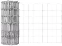 vidaXL Eurozaun 0,6 x 25 m PVC-beschichtetes Eisen