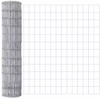 vidaXL Eurozaun 1,2 x 25 m PVC-beschichtetes Eisen (42004686)