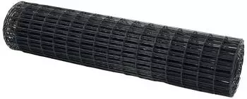 vidaXL Eurozaun Grau 1 x 10 m PVC-beschichtetes Eisen (42004485)