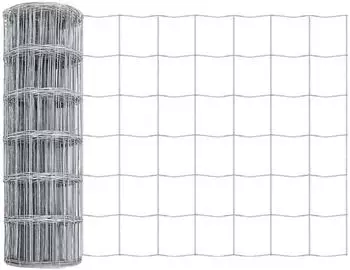 vidaXL Eurozaun 0,8 x 10 m PVC-beschichtetes Eisen (42004652)
