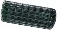 vidaXL Eurozaun Gr&uuml;n 0,4 x 25 m PVC-beschichtetes Eisen
