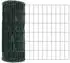 vidaXL Eurozaun Grün 0,8 x 25 m PVC-beschichtetes Eisen (42004388)