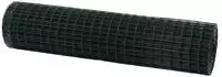 vidaXL Eurozaun 1,2 x 25 m PVC-beschichtetes Eisen Gr&uuml;n