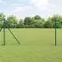 vidaXL Eurozaun Grün 1,2 x 25 m PVC-beschichtetes Eisen (42004374)