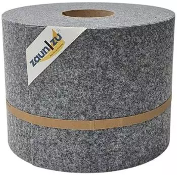zaun|zu Sichtschutzstreifen Design Hellgrau 26 m x 19 cm x 0,2 cm Hellgrau 1 Stk.