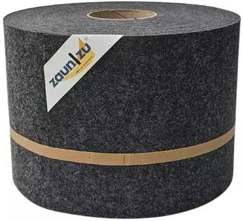 zaun|zu Sichtschutzstreifen Design Anthrazit 35 m x 19 cm x 0,2 cm Anthrazit 1 Stk.