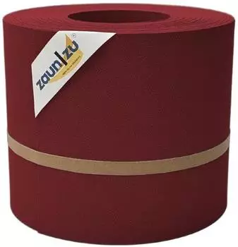 zaun|zu Sichtschutzstreifen Premium DSM 26 m x 19 cm x 0,1 cm Bordeauxrot