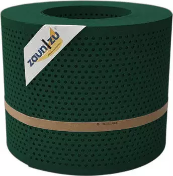 zaun|zu Sichtschutzstreifen Premium Gelocht 20% 26 m x 19 cm x 0,1 cm Gr&uuml;n