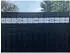 zaun|zu Sichtschutzstreifen Premium Verona 2,55 m x 19 cm x 0,1 cm