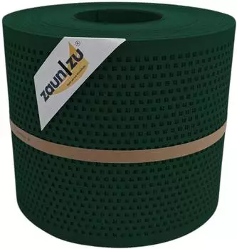 zaun|zu Sichtschutzstreifen Quadratisch 2,55 m x 19 cm x 0,1 cm Gr&uuml;n