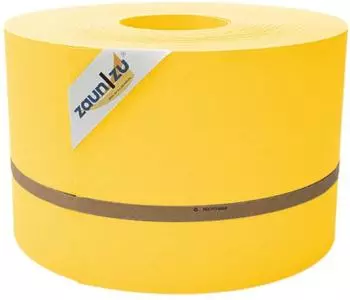 zaun|zu Sichtschutzstreifen Premium 50 m x 19 cm Gelb