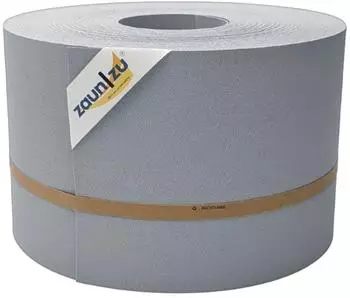 zaun|zu Sichtschutzstreifen Premium 50 m x 19 cm Fenstergrau