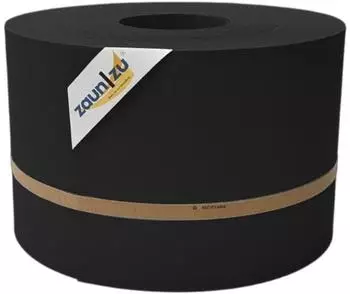 zaun|zu Sichtschutzstreifen Premium 50 m x 19 cm Tiefschwarz
