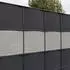 zaun|zu Sichtschutzstreifen Premium Gelocht 15% 50 m x 19 cm x 0,1 cm