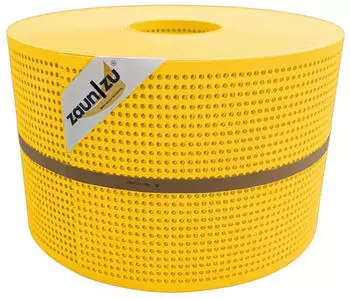 zaun|zu Sichtschutzstreifen Premium Gelocht 50 m x 19 cm x 0,1 cm