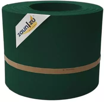zaun|zu Sichtschutzstreifen Premium 25,5 m x 19 cm Grün