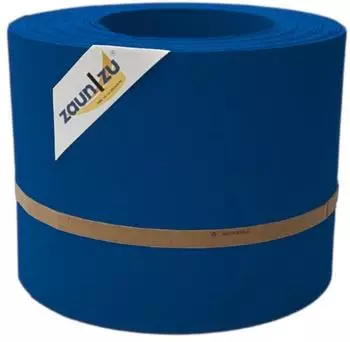 zaun|zu Sichtschutzstreifen Premium 25,5 m x 19 cm Blau