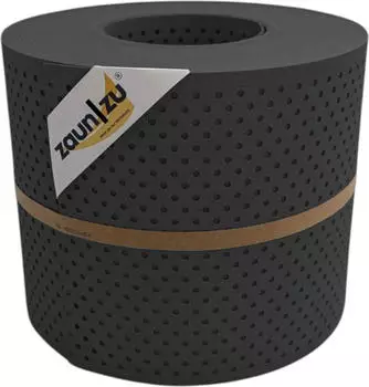 zaun|zu Sichtschutzstreifen Premium Gelocht 15% 26 m x 19 cm x 0,1 cm Anthrazit