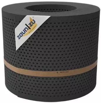 zaun|zu Sichtschutzstreifen Premium Gelocht 20% 26 m x 19 cm x 0,1 cm Anthrazit