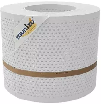 zaun|zu Sichtschutzstreifen Premium Gelocht 20% 26 m x 19 cm x 0,1 cm Wei&szlig; transluzent